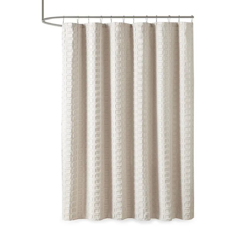 1Pcs Woven Clipped Solid Shower Curtain
1Pcs Woven Clipped Solid Shower Curtain