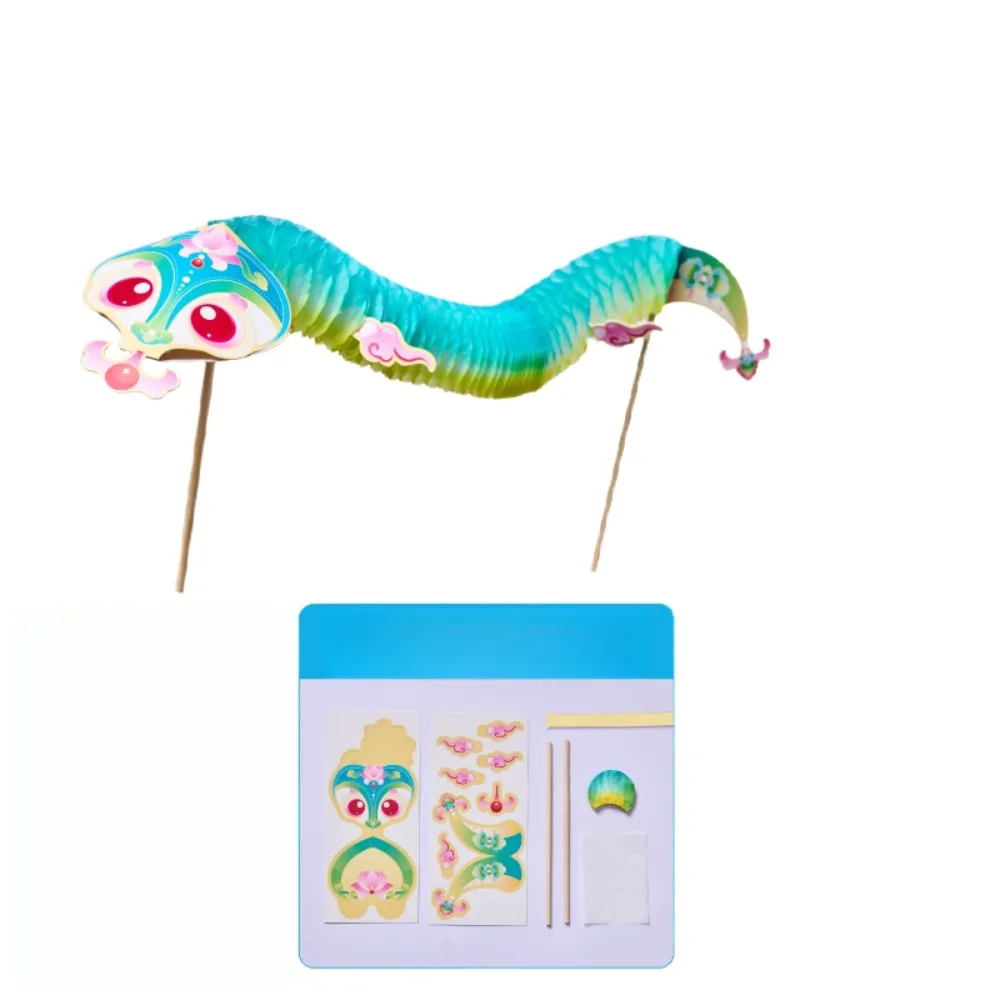 Chinese Tradition Lion Dance 2025 Jubilant Mini Snake DIY Steric Paper Snake Paper Flower Folding Spring Festival
Chinese Tradition Lion Dance 2025 Jubilant Mini Snake DIY Steric Paper Snake Paper Flower Folding Spring Festival