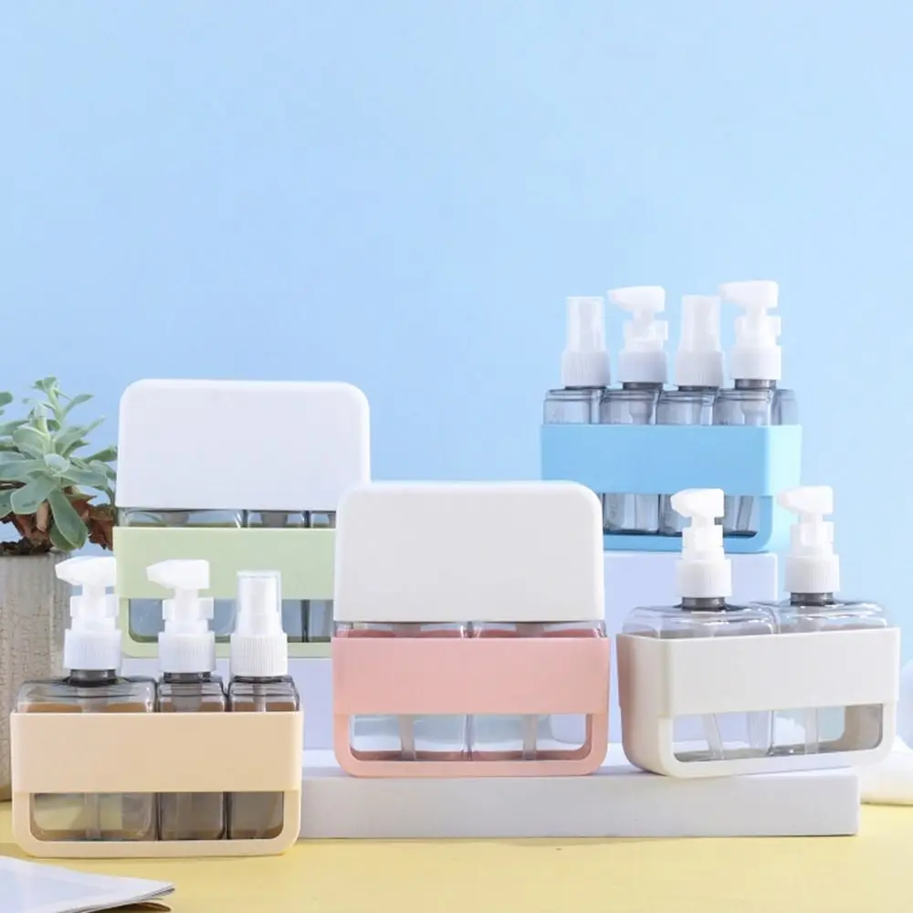 4 in 1 Travel Bottle Set Empty Portable Liquid Dispenser Bottle Lightweight Leakproof Refillable Bottles Set Shower Gel
4 in 1 Travel Bottle Set Empty Portable Liquid Dispenser Bottle Lightweight Leakproof Refillable Bottles Set Shower Gel