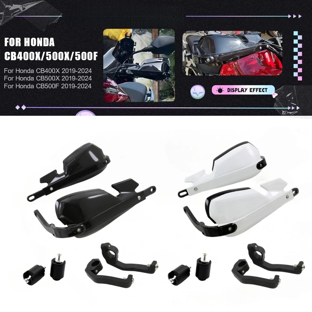 For HONDA CB500X CB400X CB500F 2019-2024 Handlebar Windshield Handguard Heighten Hand Guards Shield Brake Clutch Lever Protector
For HONDA CB500X CB400X CB500F 2019-2024 Handlebar Windshield Handguard Heighten Hand Guards Shield Brake Clutch Lever Protector