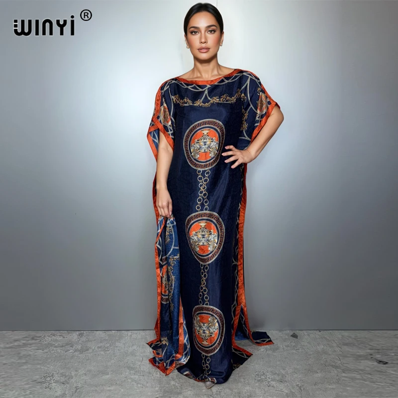 WINYI summer african traditional dress for woman abaya dubai luxury Kaftan evening dress Elegant Maxi Length Dress beach covers
WINYI summer african traditional dress for woman abaya dubai luxury Kaftan evening dress Elegant Maxi Length Dress beach covers