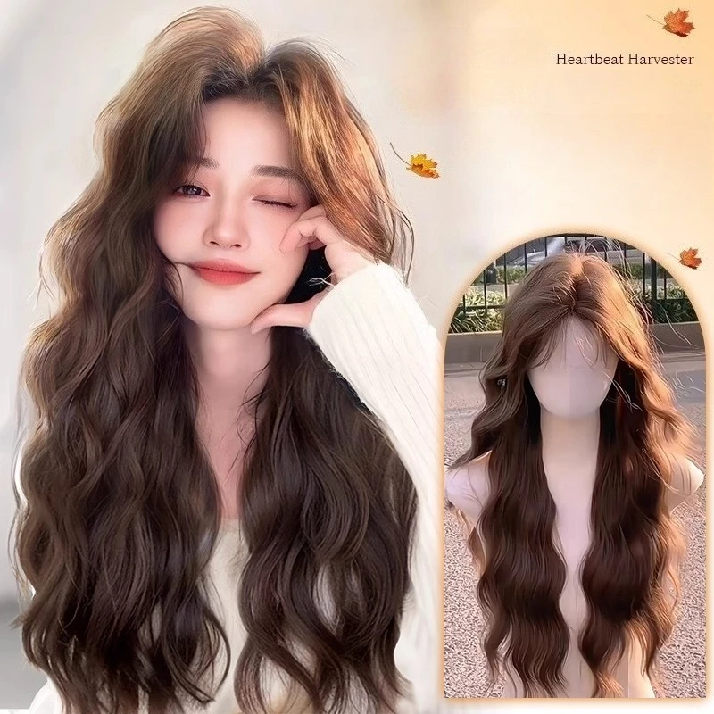Synthetic Full Wig for Women - Full Head Fake Hair, Natural Long Wavy Hair, Autumn and Winter Mood-Enhancing Lazy Style
Synthetic Full Wig for Women - Full Head Fake Hair, Natural Long Wavy Hair, Autumn and Winter Mood-Enhancing Lazy Style