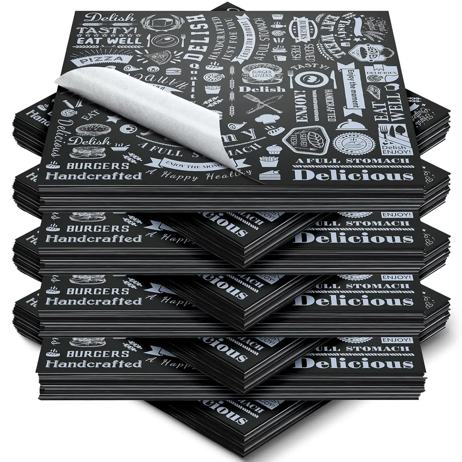 600 Pcs 12x12 Inch Deli Wax Paper Sheets for Food Wrapping, Grease Resistant Basket Liners with Retro Newspaper Design
600 Pcs 12x12 Inch Deli Wax Paper Sheets for Food Wrapping, Grease Resistant Basket Liners with Retro Newspaper Design