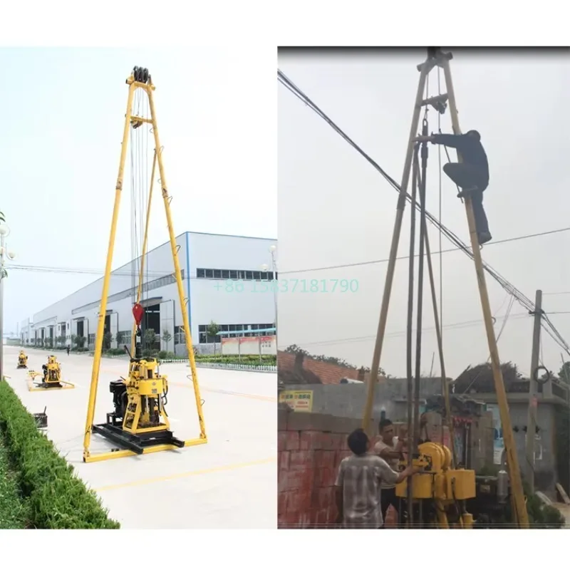 100m 200m Core Drilling Rig Machine Deep Portable Small Water Well Drill Rigs Borehole Sample Drilling Rig Machine for Mexico
100m 200m Core Drilling Rig Machine Deep Portable Small Water Well Drill Rigs Borehole Sample Drilling Rig Machine for Mexico