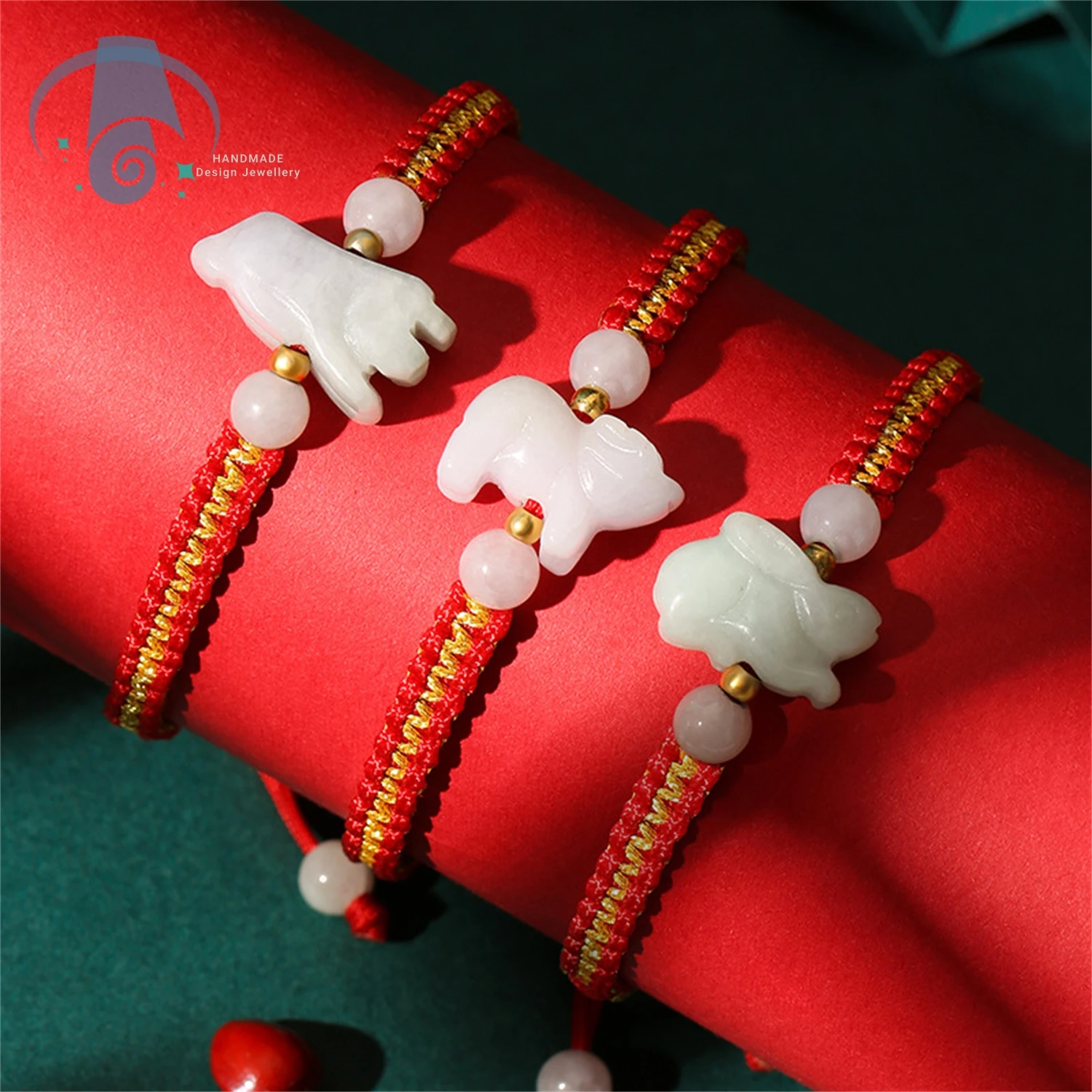 New Fashion Bracelets Chinese Zodiac Jade Weaven Rope Hand Chain Amulet Popular Jewelry for Women Men
New Fashion Bracelets Chinese Zodiac Jade Weaven Rope Hand Chain Amulet Popular Jewelry for Women Men