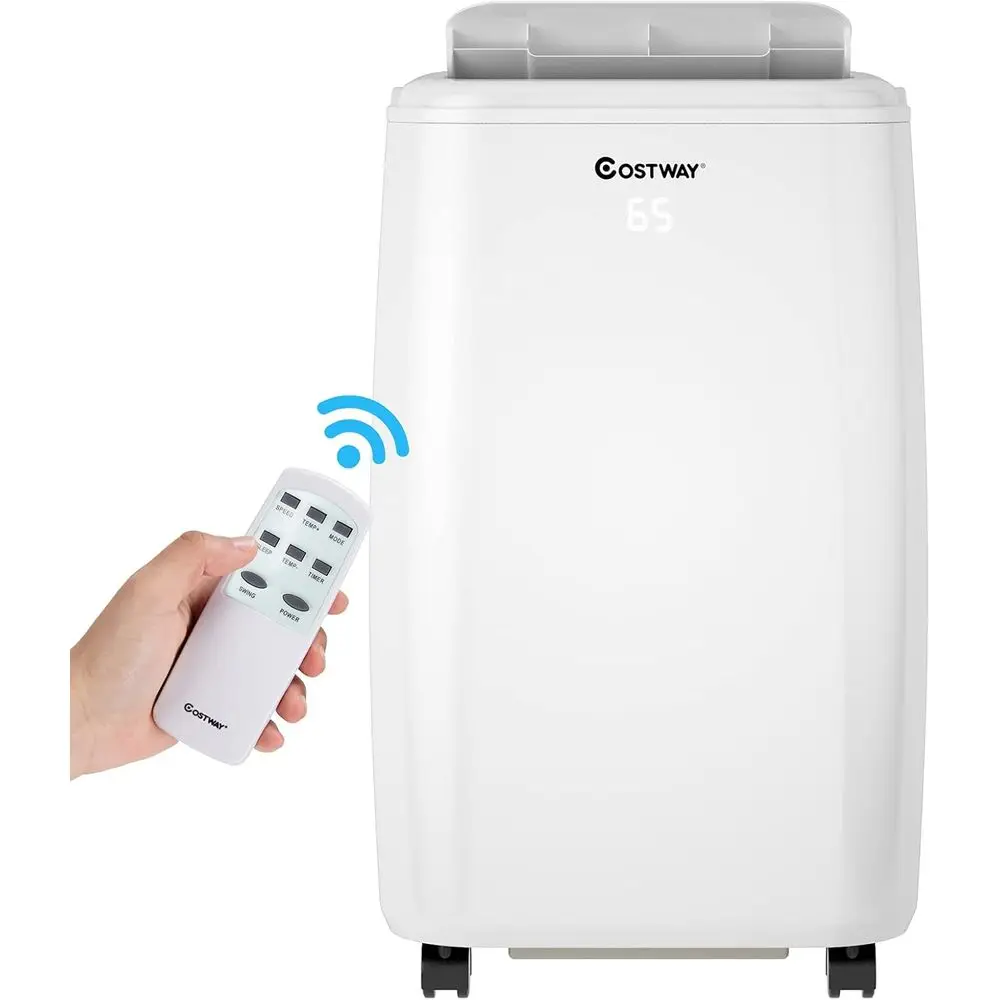 Портативный кондиционер мощностью 1000 BTU, охлаждает площадь до 350 кв. футов. Многофункциональный воздухоохладитель с 3 режимами, пультом дистанционного управления и функцией W.
Портативный кондиционер мощностью 1000 BTU, охлаждает площадь до 350 кв. футов. Многофункциональный воздухоохладитель с 3 режимами, пультом дистанционного управления и функцией W.