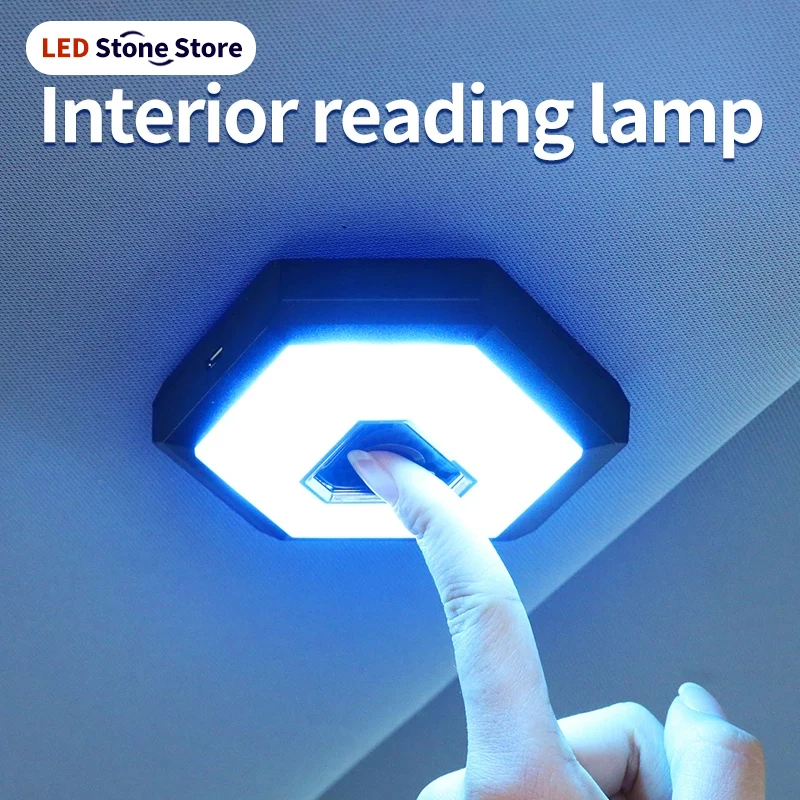 YUSATAN Car Ambient Light Ceiling Lamp Car Reading Light Rechargeable LED Auto Styling Night Light For Automobiles Family Party
YUSATAN Car Ambient Light Ceiling Lamp Car Reading Light Rechargeable LED Auto Styling Night Light For Automobiles Family Party
