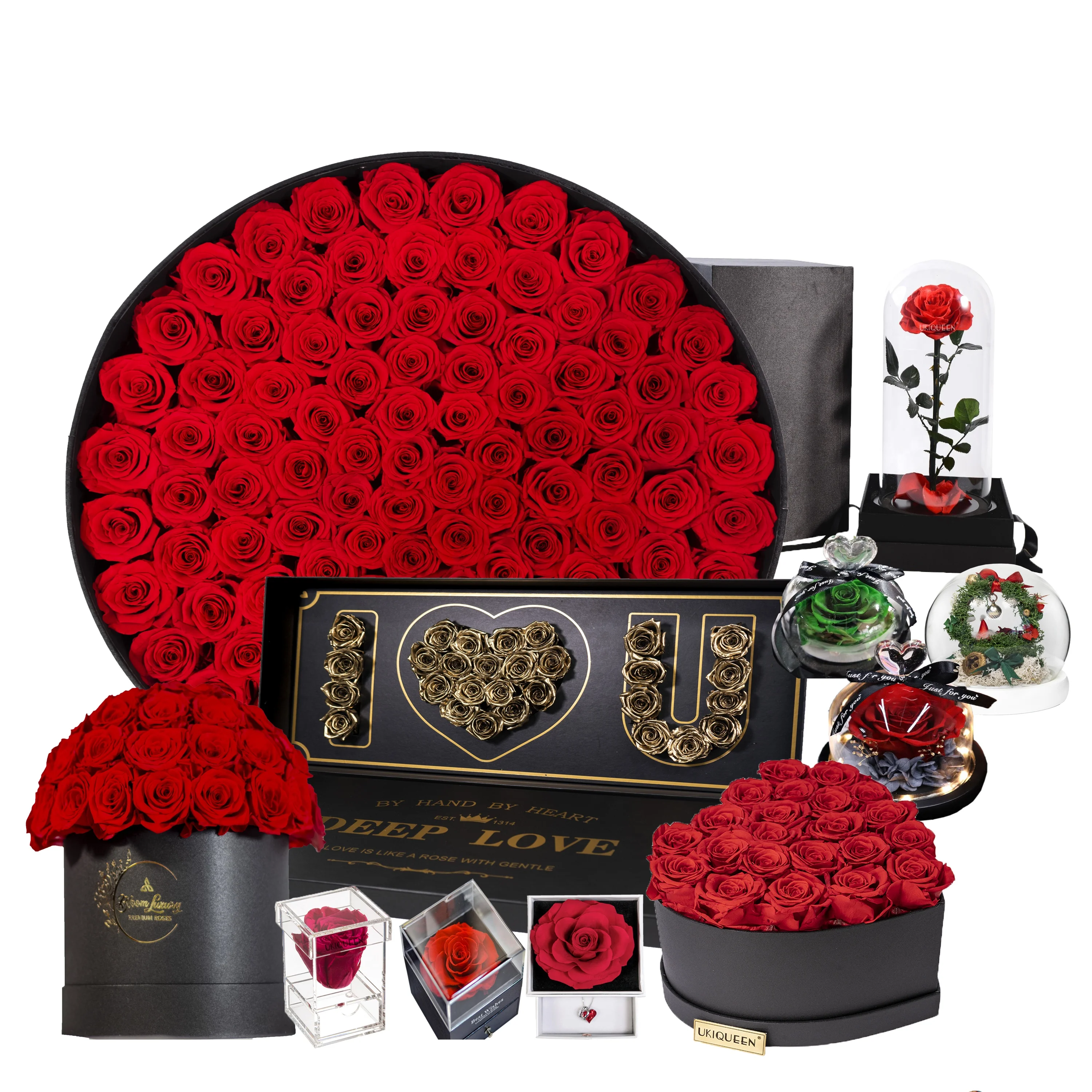Flower Mother's Day Gift Long Life Lasting Real Natural Everlasting Immortal Forever Eternal Preserved Rose in Box Wedding Bride
Flower Mother's Day Gift Long Life Lasting Real Natural Everlasting Immortal Forever Eternal Preserved Rose in Box Wedding Bride