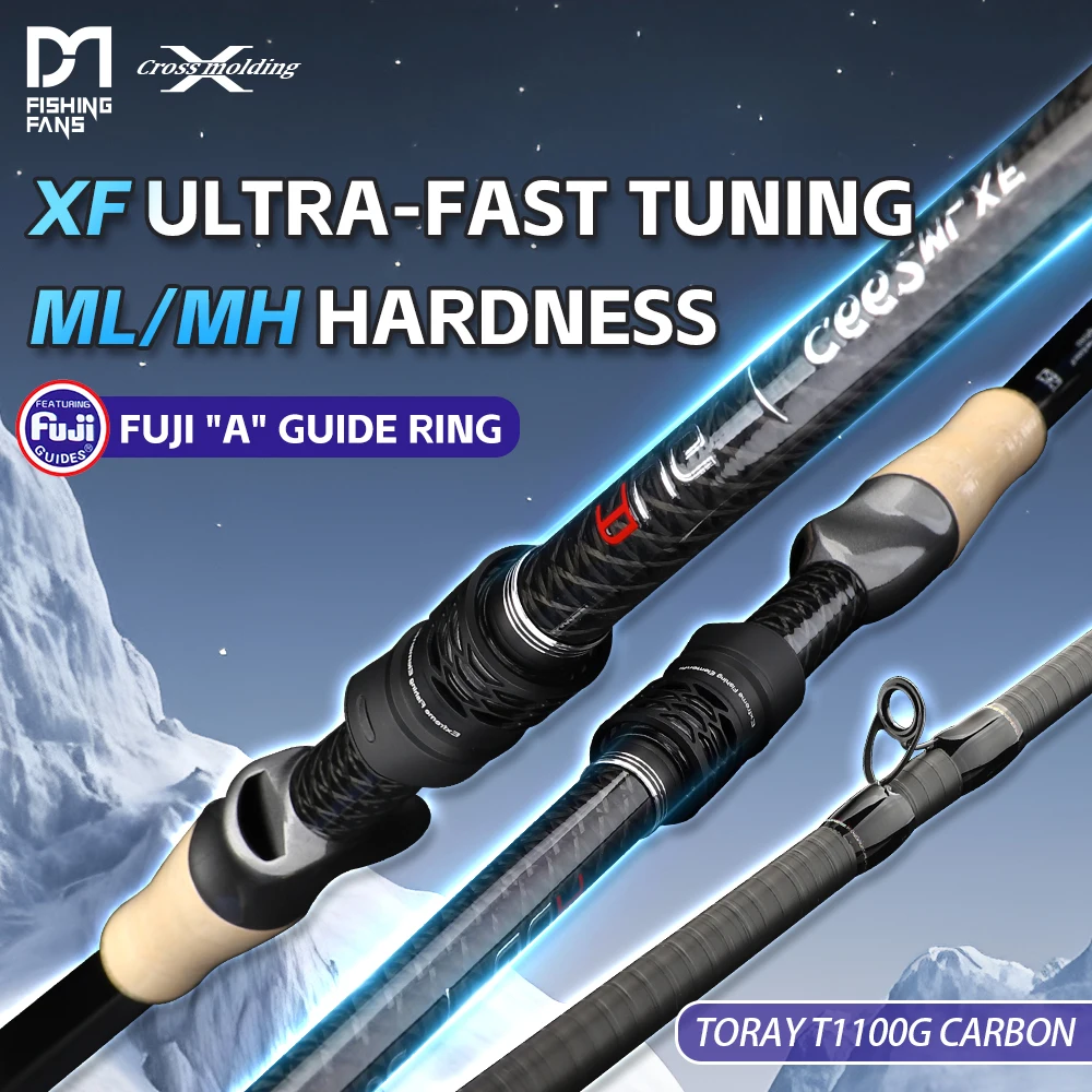 FISHINGFANS AUG FUJI Alconite FUJI SIC Tip guide L ML M MH Power TORAY T1100 Carbon AAA cork carbon Tapered Handle Fishing rod
FISHINGFANS AUG FUJI Alconite FUJI SIC Tip guide L ML M MH Power TORAY T1100 Carbon AAA cork carbon Tapered Handle Fishing rod
