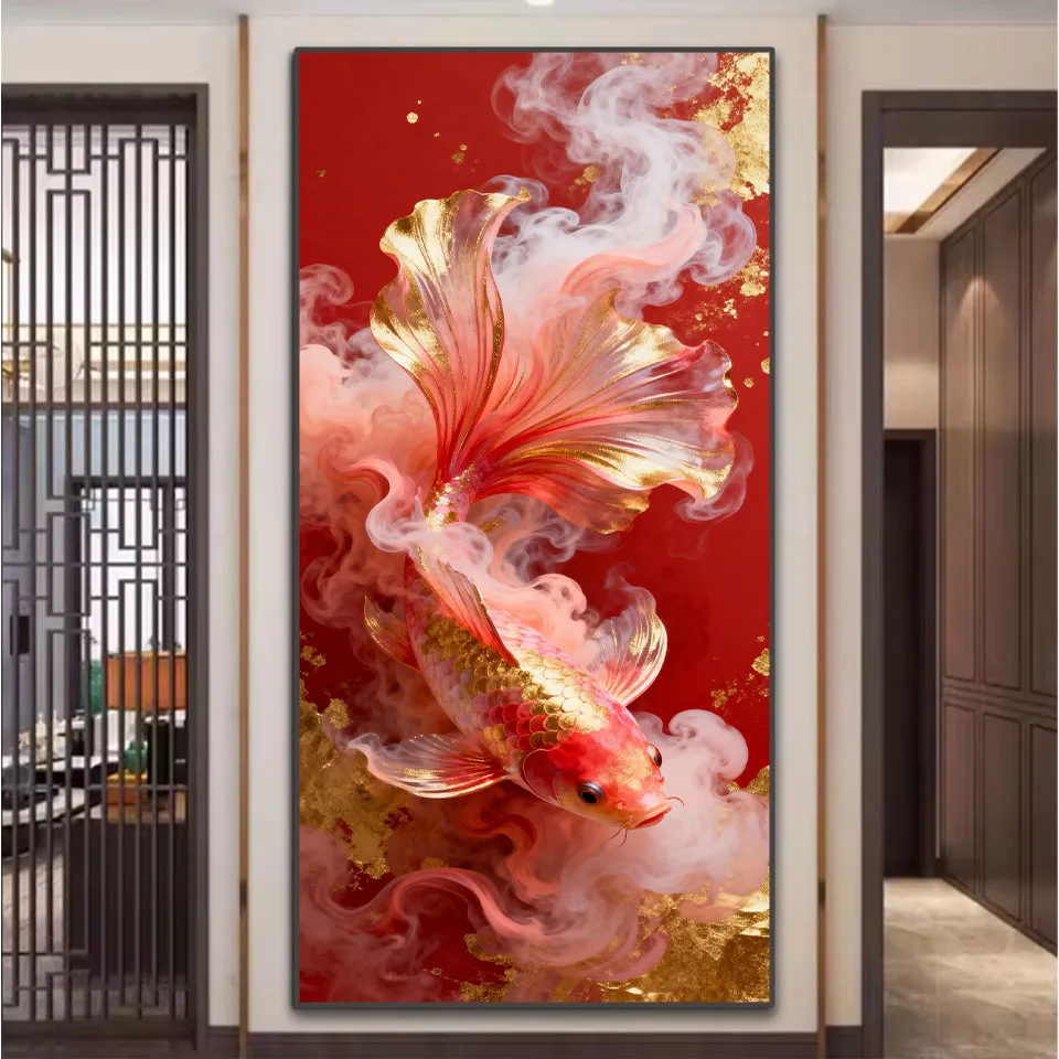 5D DIY Diamond Painting Diamond Mosaic Cross Stitch Kit Crystal Art Koi Embroidery full Square round Diamonds Home Decoration
5D DIY Diamond Painting Diamond Mosaic Cross Stitch Kit Crystal Art Koi Embroidery full Square round Diamonds Home Decoration