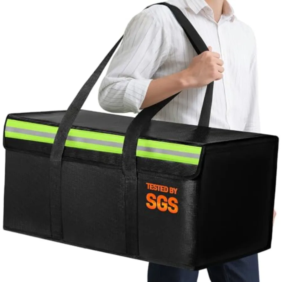 Large Fireproof Document Bags 24x12x12in Fireproof Document Box for Cash Photo Albums Valuables Extra Large Fireproof Bag Water
Large Fireproof Document Bags 24x12x12in Fireproof Document Box for Cash Photo Albums Valuables Extra Large Fireproof Bag Water