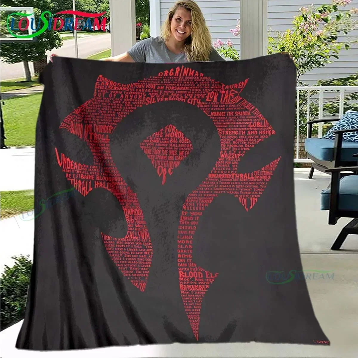 Luxury Game World W-Warcraft Blanket,Flannel Throw Blanket for Home Bedroom Bed Sofa Picnic Office Hiking Leisure Nap
Luxury Game World W-Warcraft Blanket,Flannel Throw Blanket for Home Bedroom Bed Sofa Picnic Office Hiking Leisure Nap