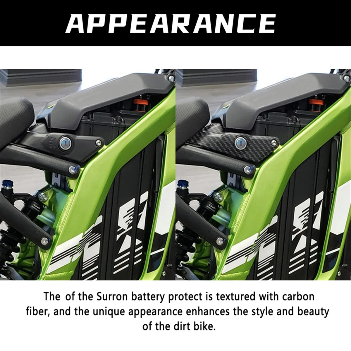 Самая продаваемая крышка замка аккумулятора Защита аккумуляторного отсека для Surron Light Bee 
Самая продаваемая крышка замка аккумулятора Защита аккумуляторного отсека для Surron Light Bee