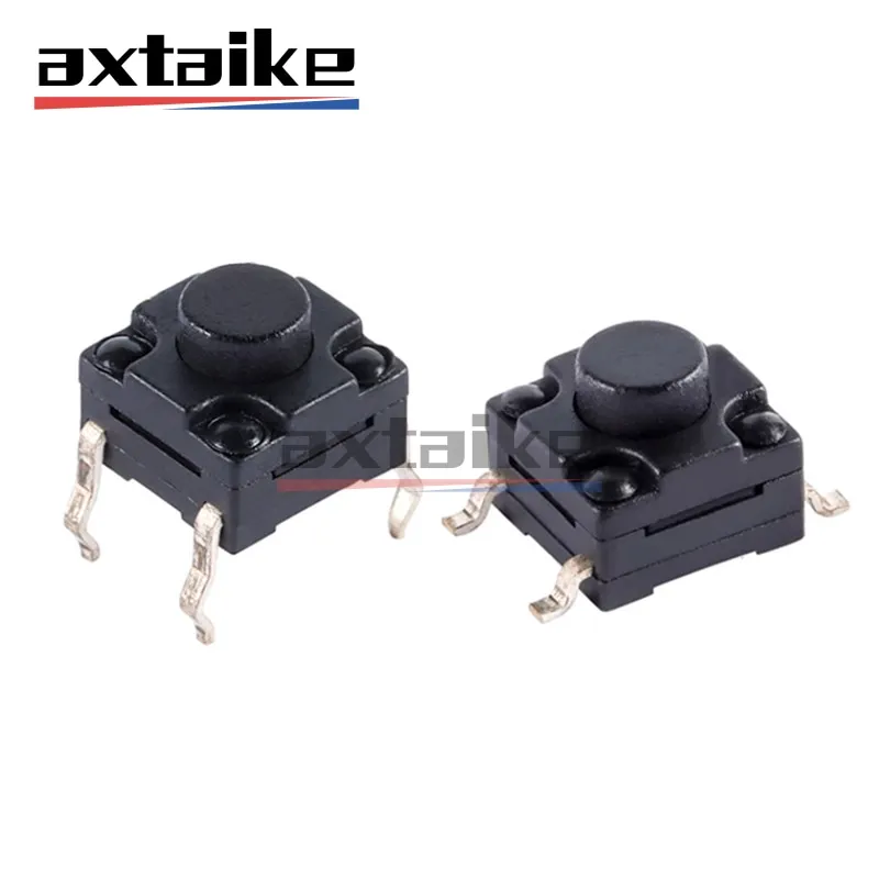 100Pcs 6*6*5mm DIP SMD 4Pin Waterproof Type Tact Switch Mini Micro Momentary Tactile Push Button 6×6mm 6*6mm SMT
100Pcs 6*6*5mm DIP SMD 4Pin Waterproof Type Tact Switch Mini Micro Momentary Tactile Push Button 6×6mm 6*6mm SMT