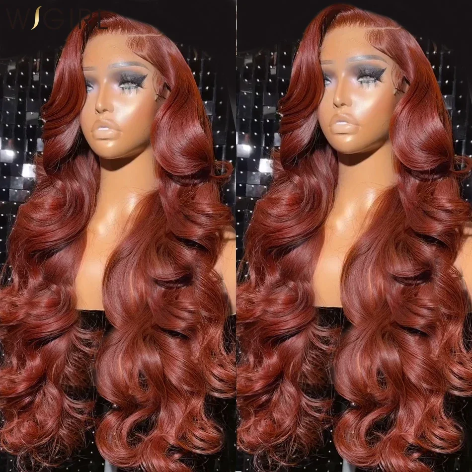 Reddish Brown 13x4 Body Wave Lace Front Wig Brazilian 13x6 Hd Lace Frontal Wig Preplucked Dark Red Brown 4x4 Closure Human Hair
Reddish Brown 13x4 Body Wave Lace Front Wig Brazilian 13x6 Hd Lace Frontal Wig Preplucked Dark Red Brown 4x4 Closure Human Hair