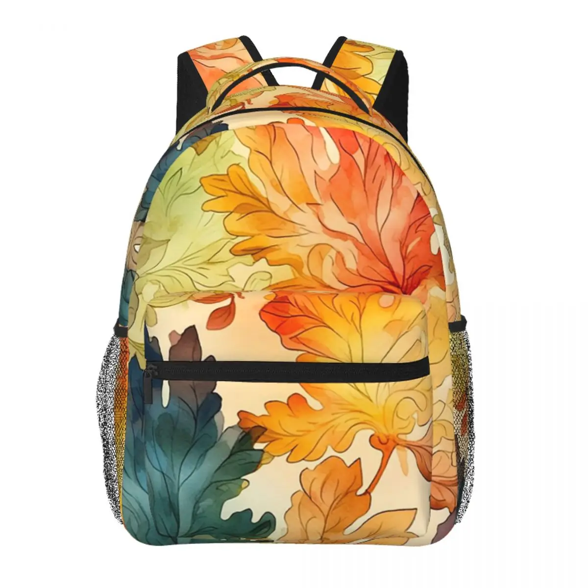 Beautiful Autumn Colored Oak Leaf Print Backpack Student BookBag Children School Bag Laptop Shoulder Bags for Men Women
Beautiful Autumn Colored Oak Leaf Print Backpack Student BookBag Children School Bag Laptop Shoulder Bags for Men Women