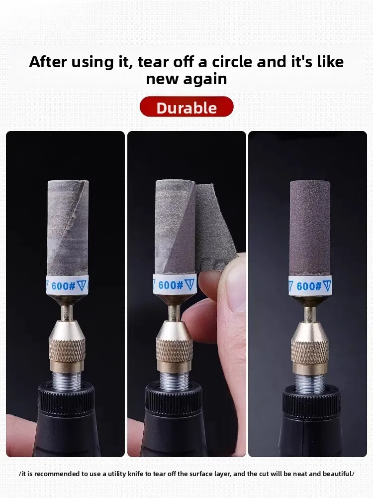 Grinding & Polishing Sandpaper Stick 2.35mm Grinding Head/ Tooth Machine Electric Grinder 3.0 Rod Ultra-fine Wood Sandpaper Roll
Grinding & Polishing Sandpaper Stick 2.35mm Grinding Head/ Tooth Machine Electric Grinder 3.0 Rod Ultra-fine Wood Sandpaper Roll