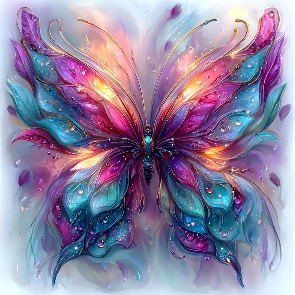 DIY Fantasy Colorful Butterfly Jigsaw Puzzle, Magical Wing Art with Sparkling Details for Living Room Wall Decor
DIY Fantasy Colorful Butterfly Jigsaw Puzzle, Magical Wing Art with Sparkling Details for Living Room Wall Decor