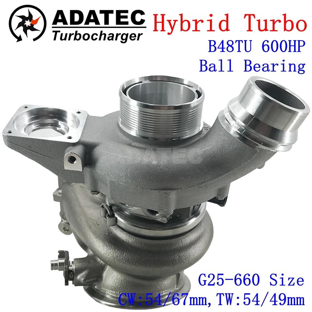 870028 Hybrid Turbo TUB48 B48B20A G25-660 Ball Bearing Original Position Bigger compressor housing AR.57 / turbine housing AR.63
870028 Hybrid Turbo TUB48 B48B20A G25-660 Ball Bearing Original Position Bigger compressor housing AR.57 / turbine housing AR.63