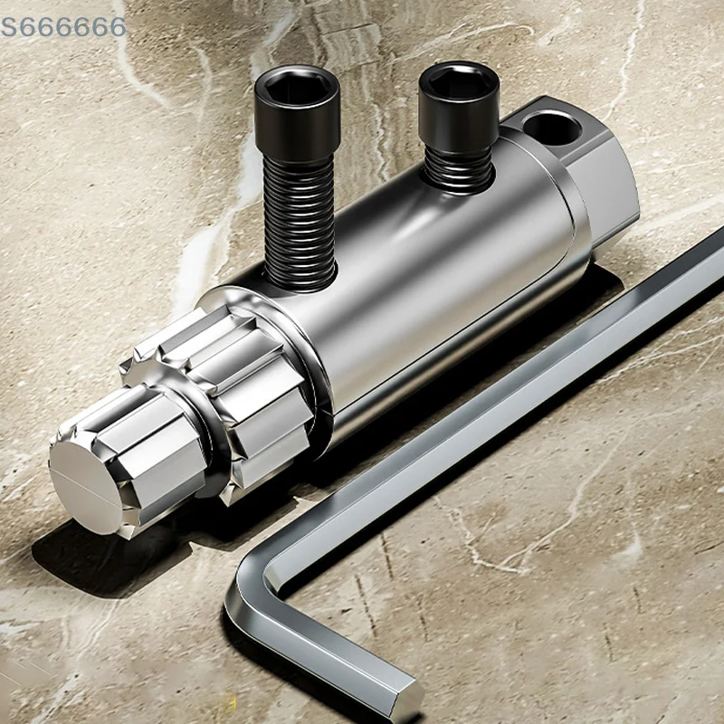 Universal Faucet Angle Valves Damage Screw Extractor Broken Wire Slide Tooth Removal Tool Water-Pipe Valve Repair For 4/6 Points
Universal Faucet Angle Valves Damage Screw Extractor Broken Wire Slide Tooth Removal Tool Water-Pipe Valve Repair For 4/6 Points