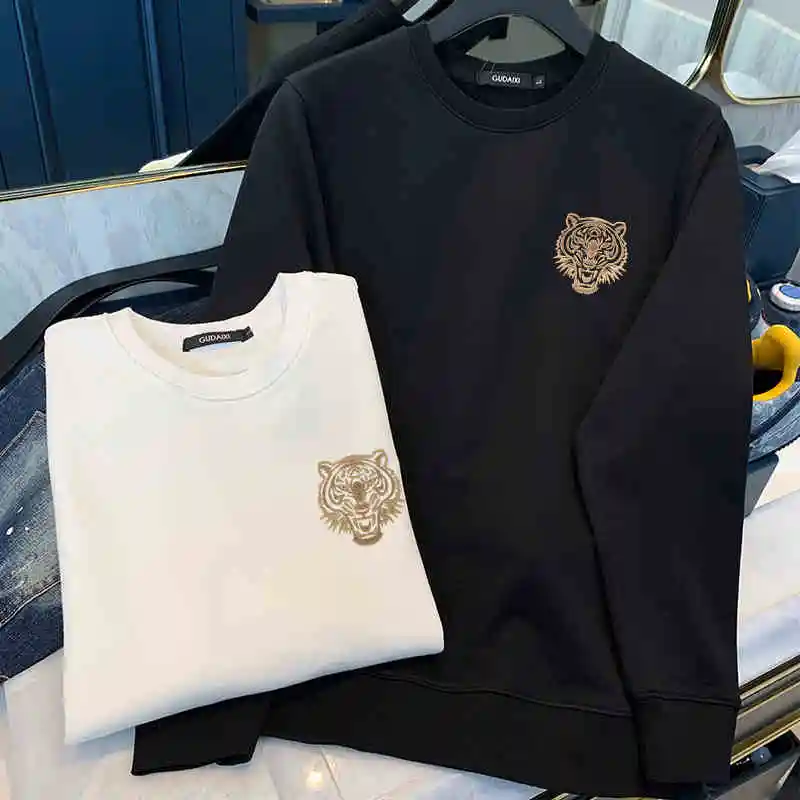 Tiger Hoodie Men and Women High-end Fashion Ins Printed Hoodie Casual Spring and Autumn Round Collar Printed Pure Cotton Hoodie
Tiger Hoodie Men and Women High-end Fashion Ins Printed Hoodie Casual Spring and Autumn Round Collar Printed Pure Cotton Hoodie