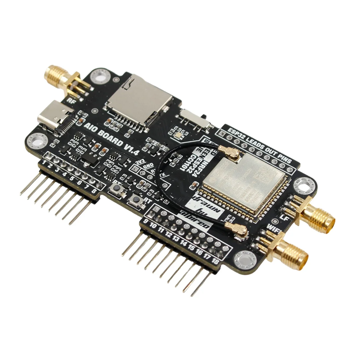 Плата расширения 3 в 1 для Zero Wifi NRF24 + ESP32, модуль расширения 40 МГц-6 ГГц, расстояние передачи сигнала
Плата расширения 3 в 1 для Zero Wifi NRF24 + ESP32, модуль расширения 40 МГц-6 ГГц, расстояние передачи сигнала