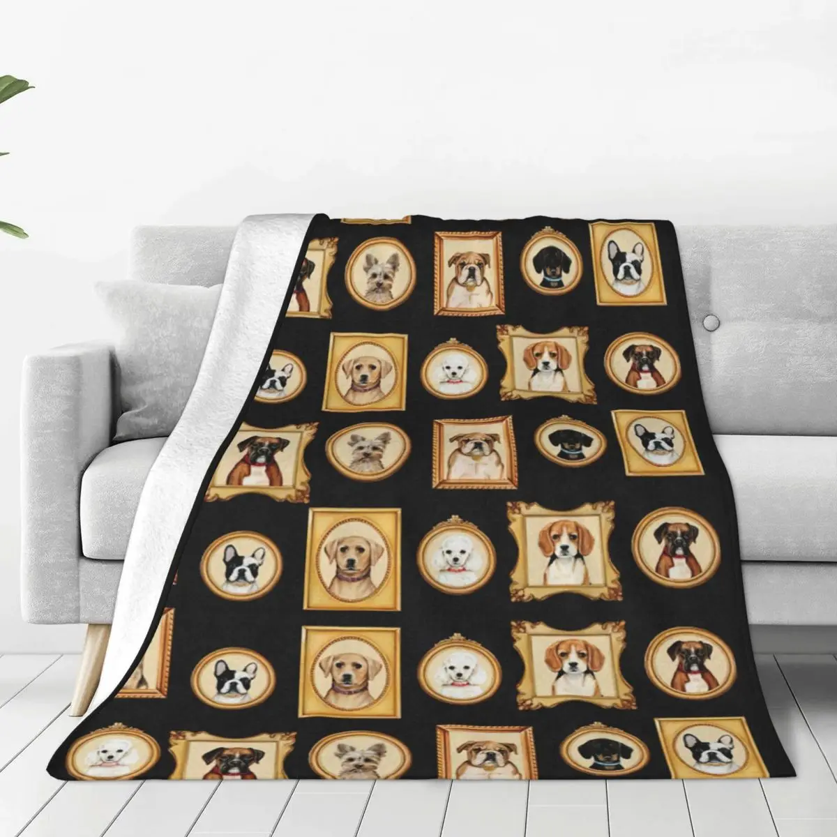 Dog Paw Pattern Bed Blanket Flannel Blanket Flannel Blanket Air conditioning blanket
Dog Paw Pattern Bed Blanket Flannel Blanket Flannel Blanket Air conditioning blanket