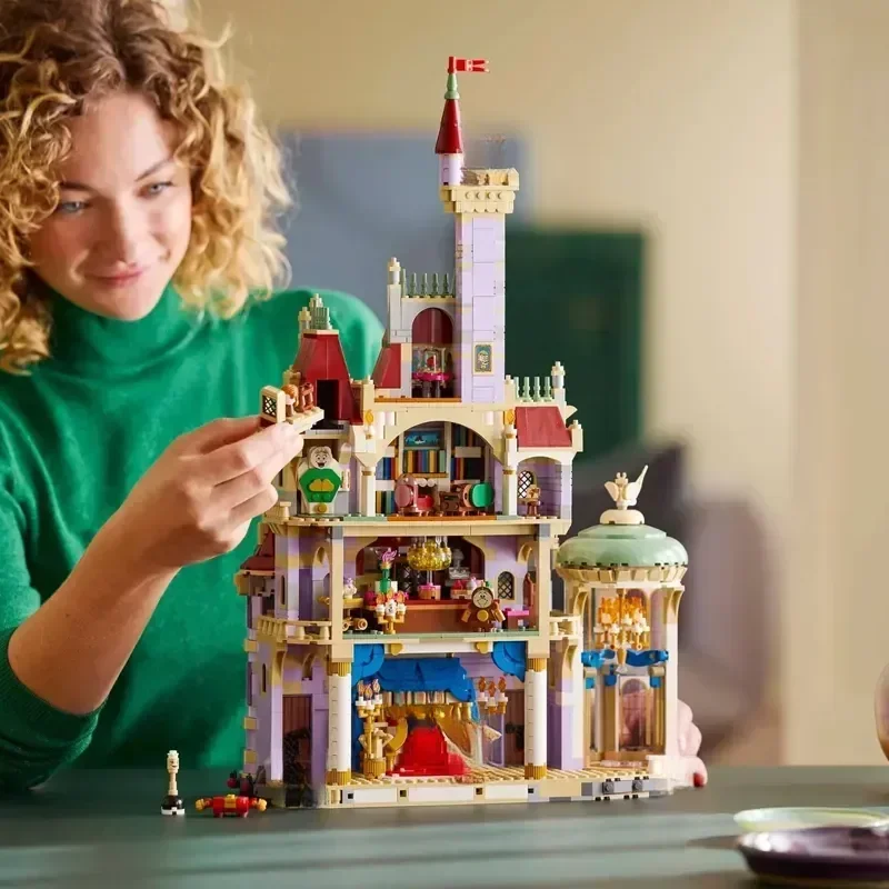 2916pcs 43263 Beauty and the Beast Castle Romantic Toy Model Girl, Educational Building Blocks, Valentine's Day Birthday Gifts
2916pcs 43263 Beauty and the Beast Castle Romantic Toy Model Girl, Educational Building Blocks, Valentine's Day Birthday Gifts