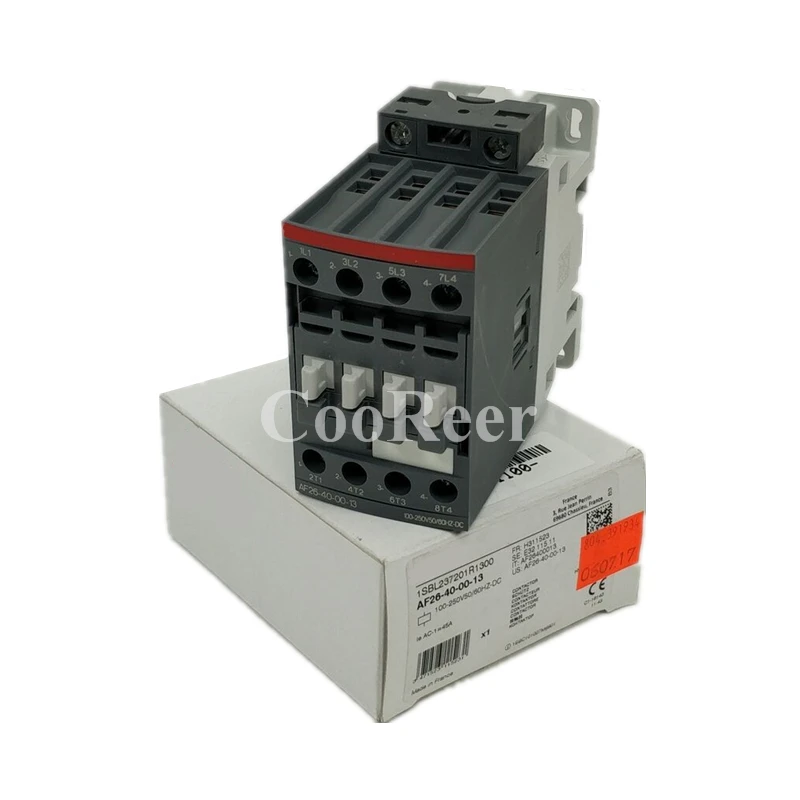 AF Series Contactor AF26-40-00-13 AF09-22-00-13 AF26-22-00-13 Brand New Original
AF Series Contactor AF26-40-00-13 AF09-22-00-13 AF26-22-00-13 Brand New Original