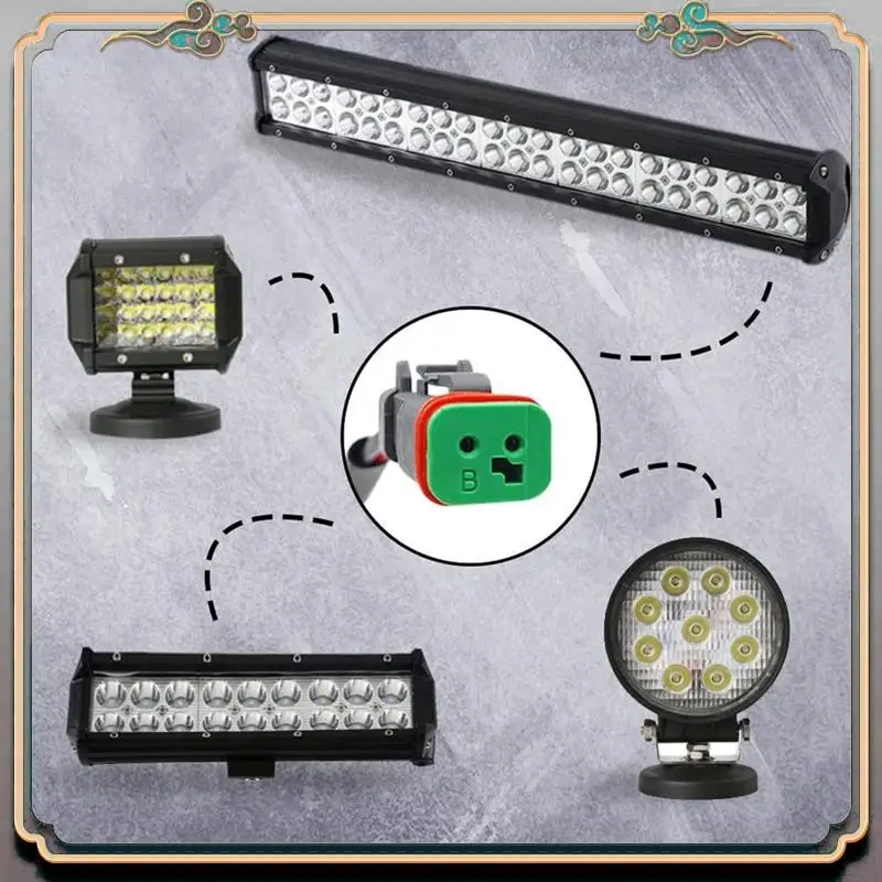 Reliable-2 Lead 3 In1 Deutsch Dual Outputs DT DTM Female Connector Socket Adapters For LED Fog Light
Reliable-2 Lead 3 In1 Deutsch Dual Outputs DT DTM Female Connector Socket Adapters For LED Fog Light