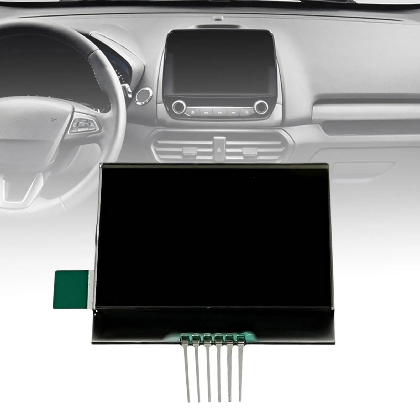 LCD Display Dashboard Black Glass Plastic Panel Replacement for Automotive Instrument Cluster
LCD Display Dashboard Black Glass Plastic Panel Replacement for Automotive Instrument Cluster