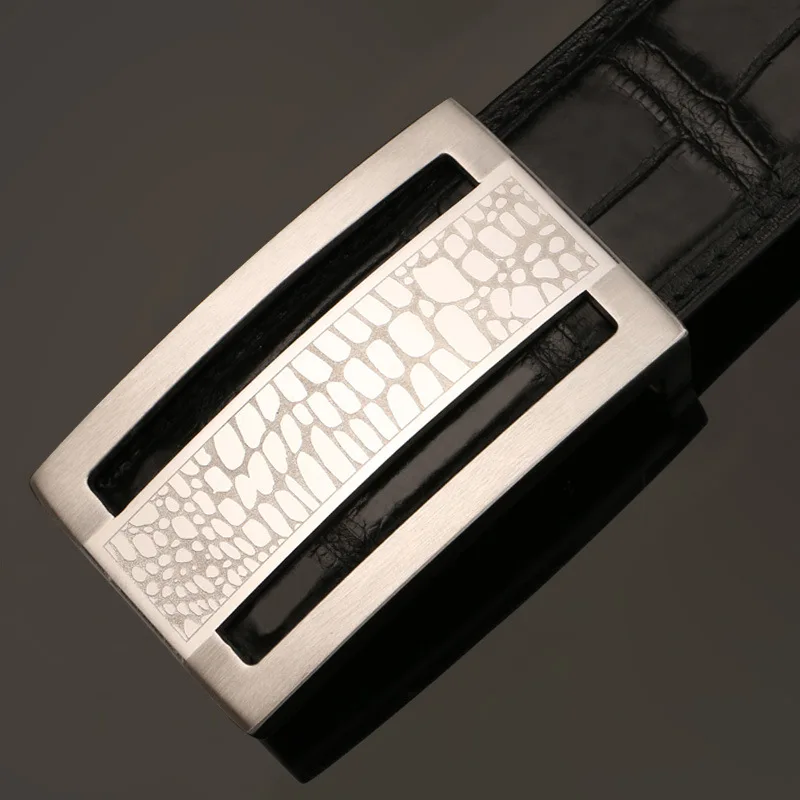 Men's Crocodile Belt Leather Belt Automatic Buckle Business Casual Crocodile Belly Belt 3.4cm Men Belt luxury designer Waistband
Men's Crocodile Belt Leather Belt Automatic Buckle Business Casual Crocodile Belly Belt 3.4cm Men Belt luxury designer Waistband