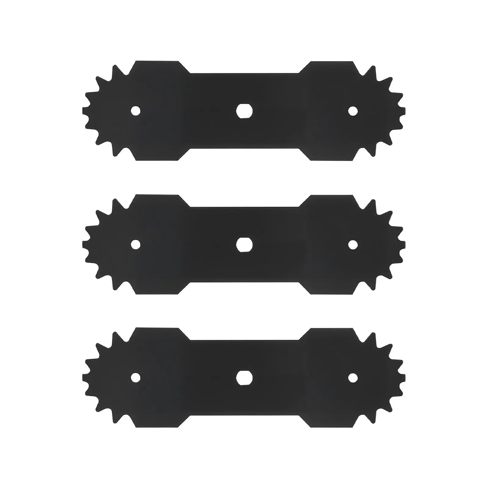 Electric Edger Blades, 8.8-inch Length, 3-Pack Replacement Blades, 65Mn High-Carbon Steel with Electrophoretic Coating,
Electric Edger Blades, 8.8-inch Length, 3-Pack Replacement Blades, 65Mn High-Carbon Steel with Electrophoretic Coating,