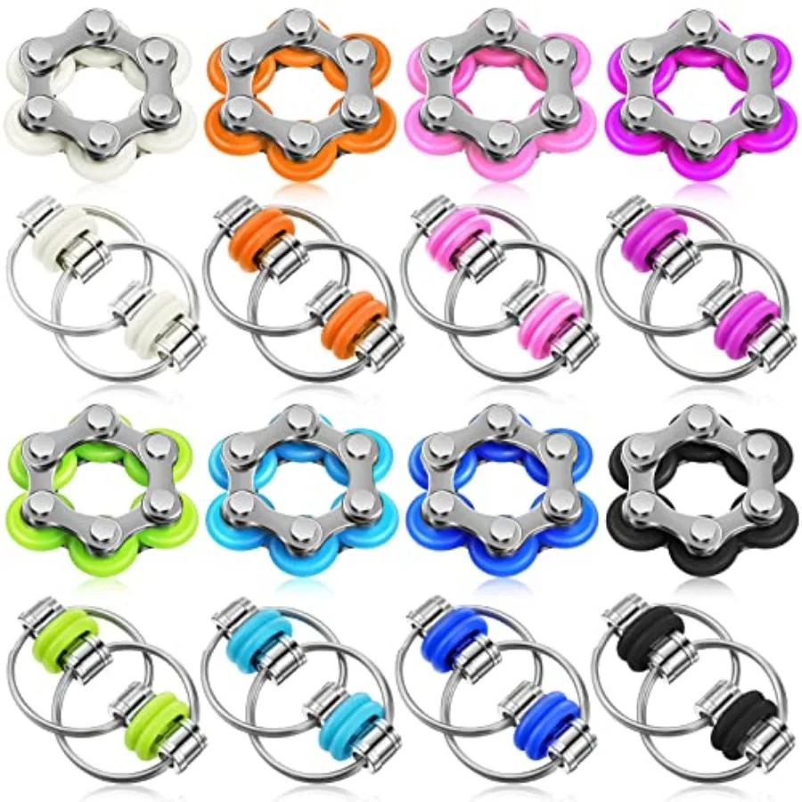 Quality Assurance 6 Pcs Fidget Toys Set Include 8 Six Roller Chain and 8 Key Flippy Chain Stress Reducer Anxiety Relief Bike To
Quality Assurance 6 Pcs Fidget Toys Set Include 8 Six Roller Chain and 8 Key Flippy Chain Stress Reducer Anxiety Relief Bike To
