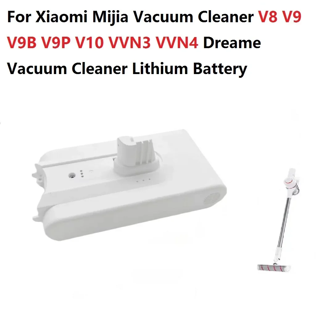 Для пылесоса Xiaomi Mijia V8 V9B V10 Dreame 25,2 в 3000 мАч, литиевая батарея
Для пылесоса Xiaomi Mijia V8 V9B V10 Dreame 25,2 в 3000 мАч, литиевая батарея