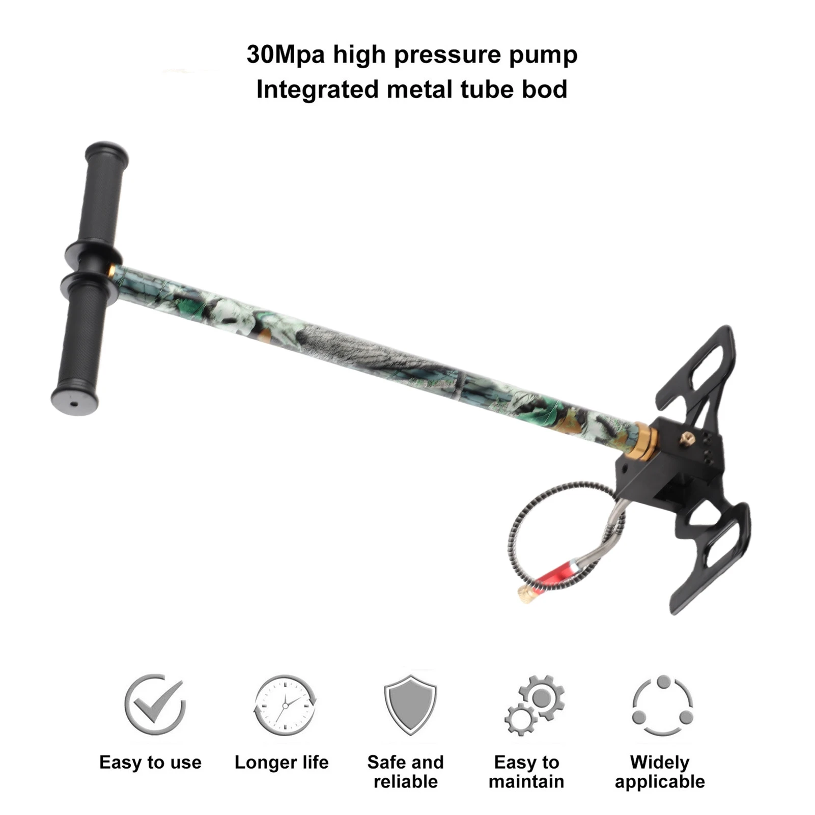 Camouflage PCP Hand Pump PCP Hand Pump Camouflage 30mpa 4500psi High Pressure 3 Stage Air Pumps for Rifles
Camouflage PCP Hand Pump PCP Hand Pump Camouflage 30mpa 4500psi High Pressure 3 Stage Air Pumps for Rifles