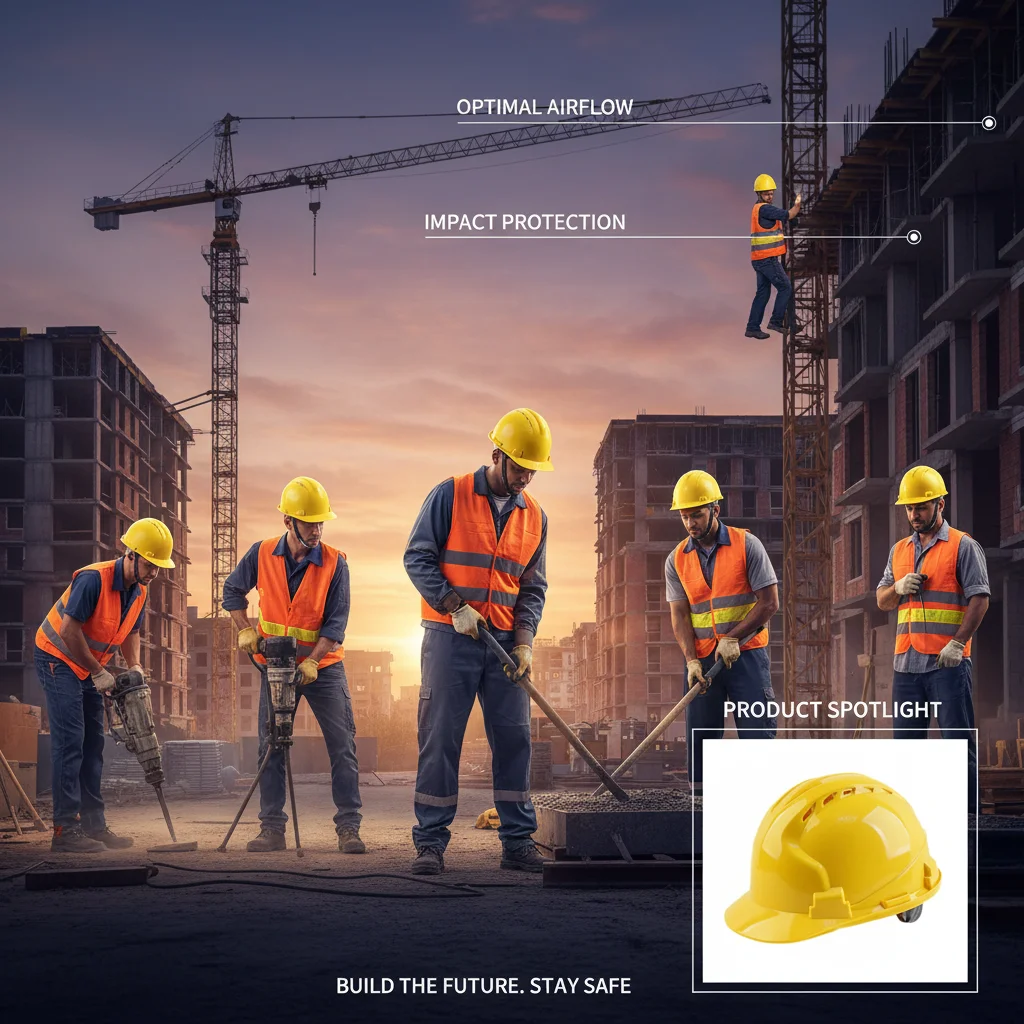 Adjustable Construction Safety Helmet Hard Hat Sturdy Thicken Anti-Strong Rolling Breathable Industrial Climbing Helmet for Safe
Adjustable Construction Safety Helmet Hard Hat Sturdy Thicken Anti-Strong Rolling Breathable Industrial Climbing Helmet for Safe