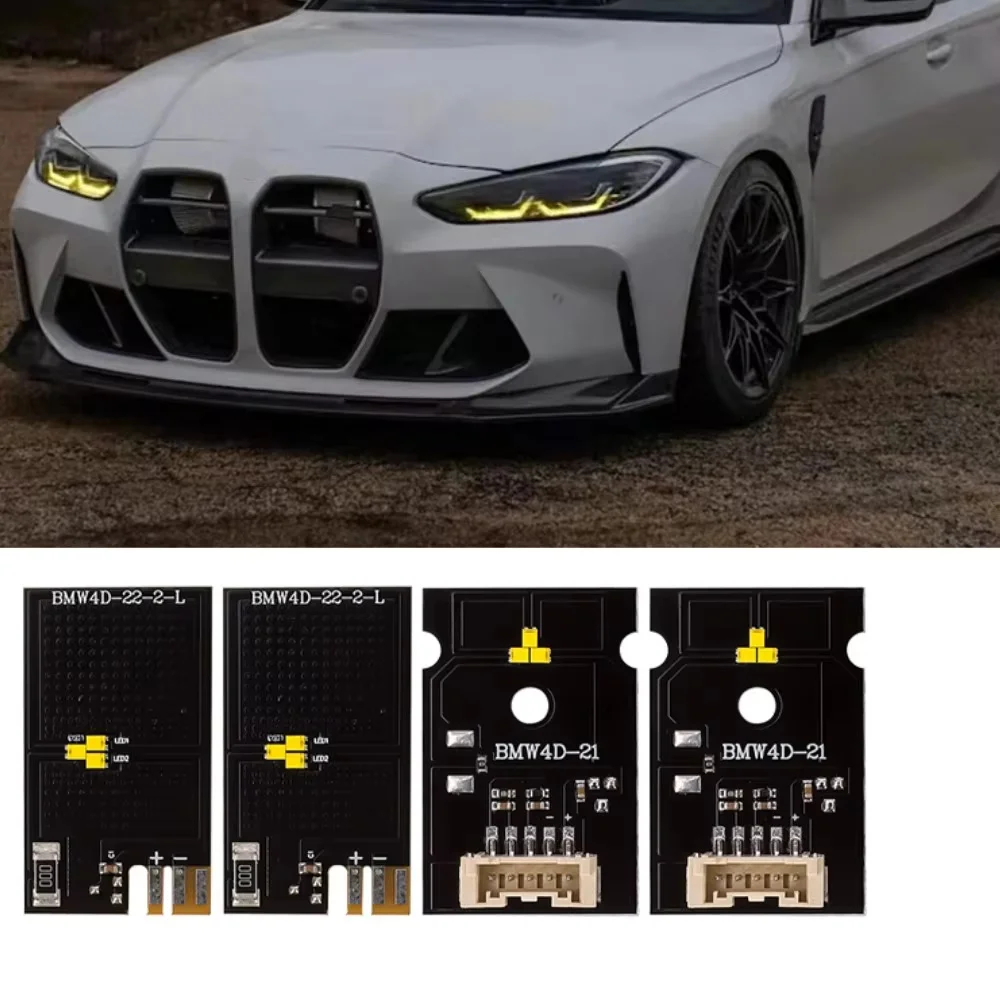 NEW Headlight LED Module DRL Light Module Lemon Yellow Color For LED Headlight For BMW M3 G80 M4 G82 G83 G22 G23 2021 - 2024
NEW Headlight LED Module DRL Light Module Lemon Yellow Color For LED Headlight For BMW M3 G80 M4 G82 G83 G22 G23 2021 - 2024