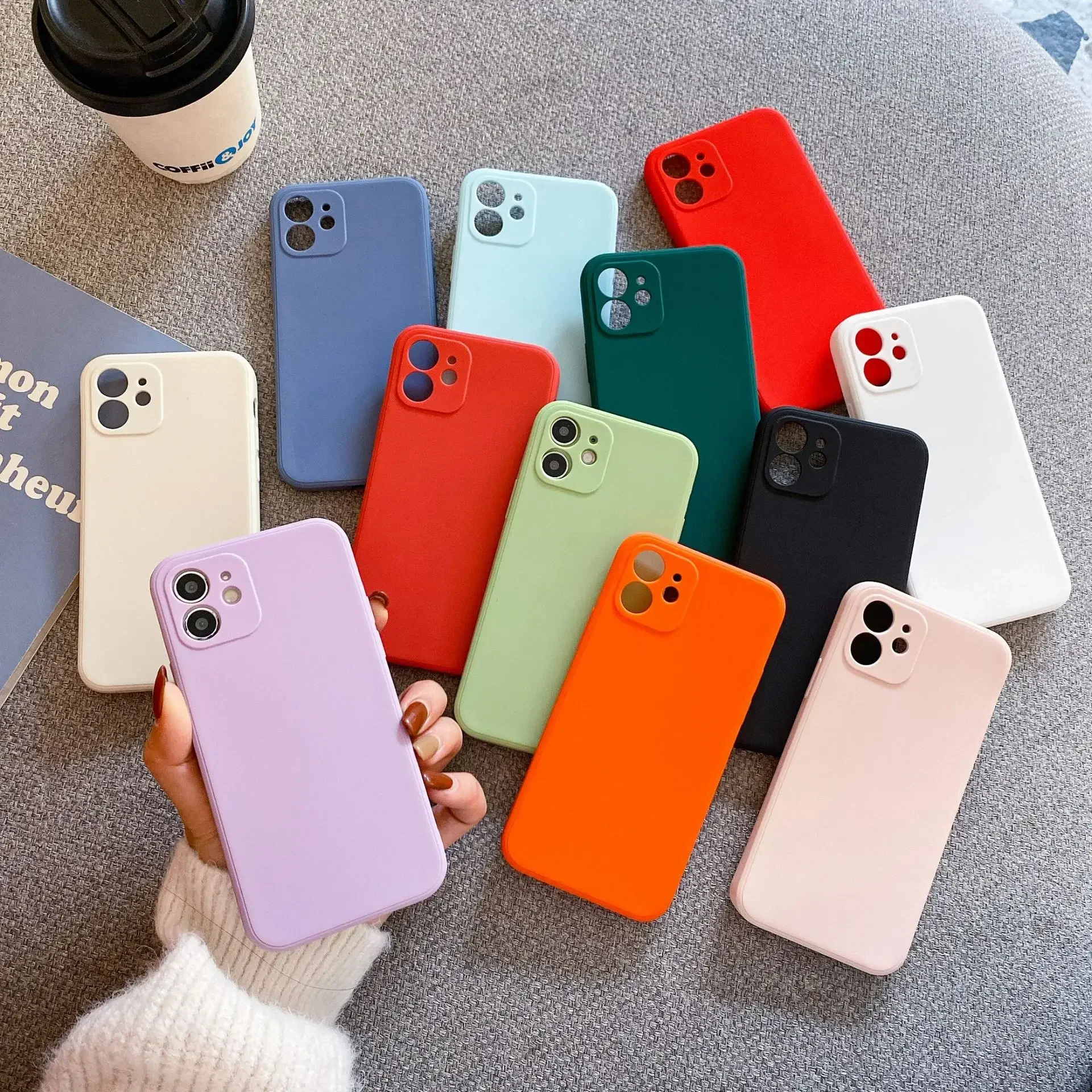 For iPhone 13 Case For iPhone SE Cover Case Luxury Shockproof Soft TPU Liquid Silicone Phone Back Case For iPhone 8
For iPhone 13 Case For iPhone SE Cover Case Luxury Shockproof Soft TPU Liquid Silicone Phone Back Case For iPhone 8