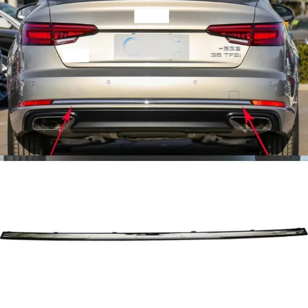 Rear bumper Chrome plated decorative strip For Audi A4 2017 2018 2019
Rear bumper Chrome plated decorative strip For Audi A4 2017 2018 2019