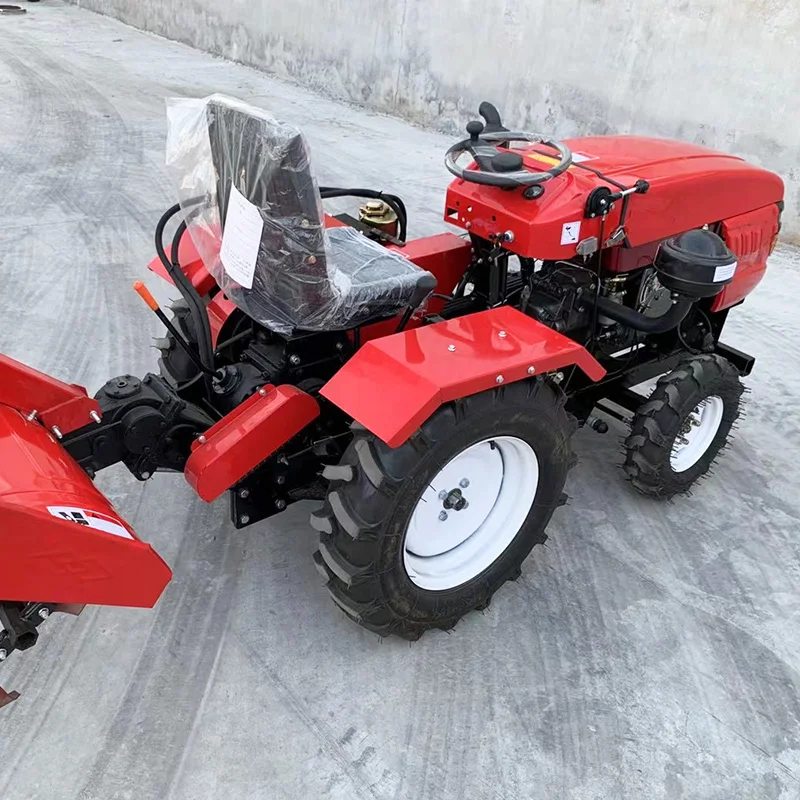 Customized Popular Wheel Type Micro Tiller, Multifunctional Four Wheel Rotary Tiller for Farmland Cultivation & Plowing
Customized Popular Wheel Type Micro Tiller, Multifunctional Four Wheel Rotary Tiller for Farmland Cultivation & Plowing