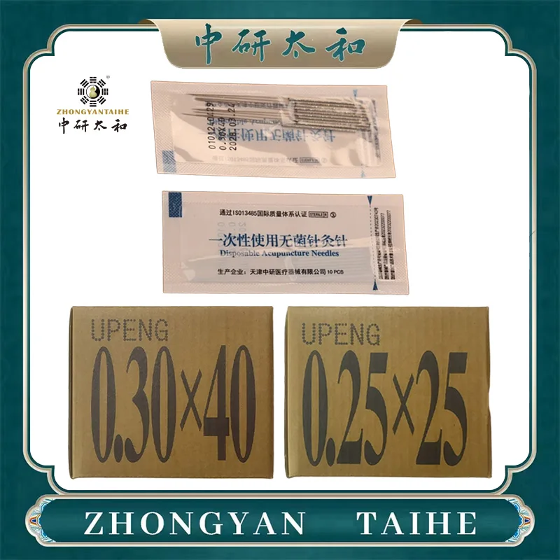 ZHONGYAN TAIHE Single-Use Sterile Acupuncture Needles 0.25×25mm 0.30×40mm 1000PCS/1 Box for Medical & Home Use
ZHONGYAN TAIHE Single-Use Sterile Acupuncture Needles 0.25×25mm 0.30×40mm 1000PCS/1 Box for Medical & Home Use