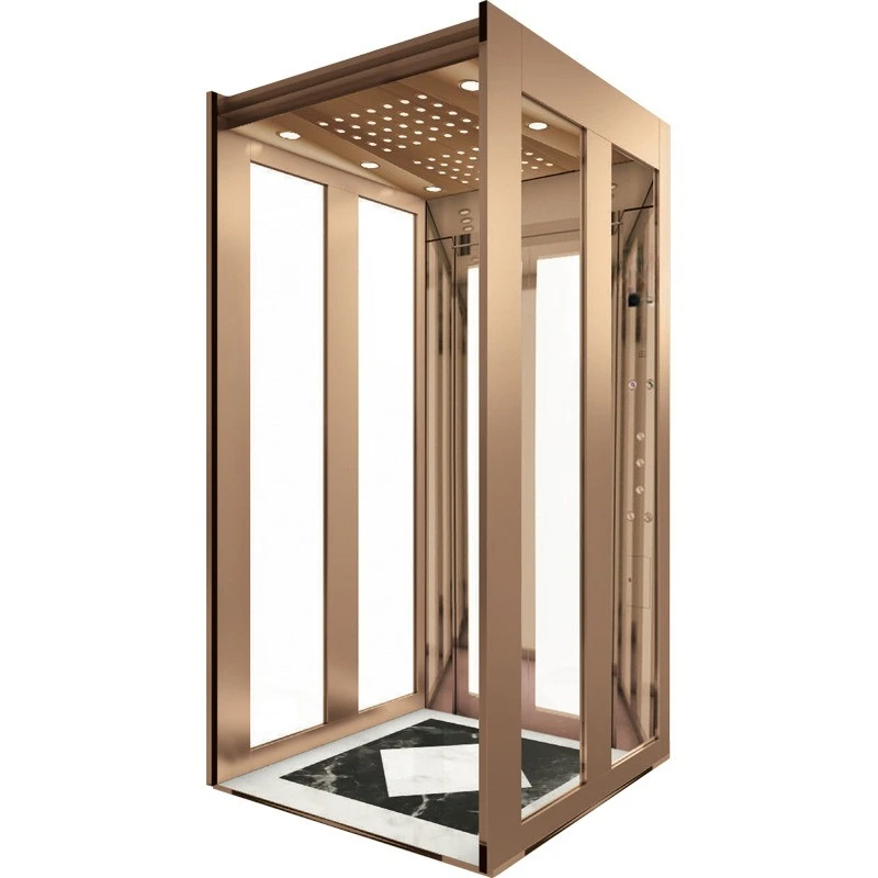 Household villa elevator, second and third floors hydraulic small lift, duplex two floors traction elevator
Household villa elevator, second and third floors hydraulic small lift, duplex two floors traction elevator