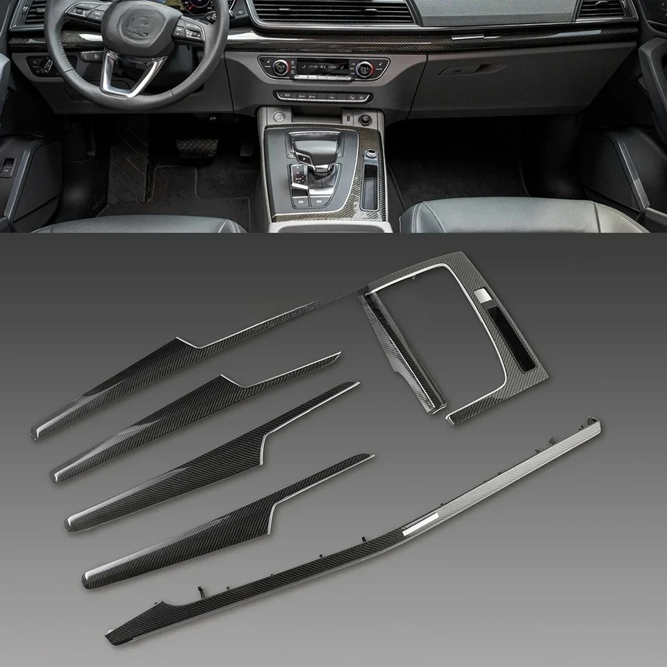 Carbon Fiber Trim Panel 7-Piece Set for Q5 RSQ5 2018-2024 Dashboard and Door Trim
Carbon Fiber Trim Panel 7-Piece Set for Q5 RSQ5 2018-2024 Dashboard and Door Trim