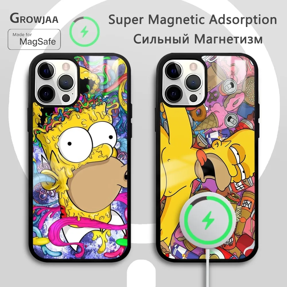 The Simpsons Spoof Cartoon Magsafe Phone Case For iPhone 15 14 13 12 11 Pro Max Plus Mini Mirror Wireless Magnetic Funda Cover
The Simpsons Spoof Cartoon Magsafe Phone Case For iPhone 15 14 13 12 11 Pro Max Plus Mini Mirror Wireless Magnetic Funda Cover