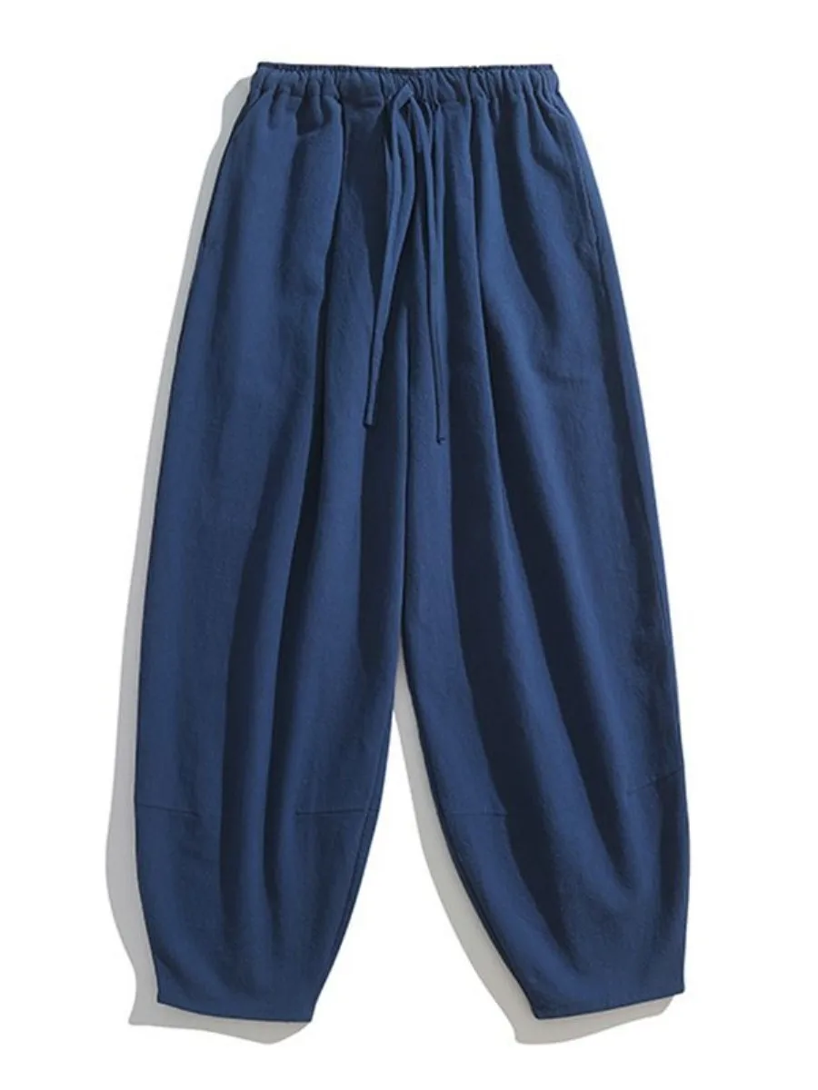 Men's Cotton Linen Tai Chi Pants Loose Wide Leg Lantern Pants Martial Arts Practice Casual Long Trousers Summer Fashion
Men's Cotton Linen Tai Chi Pants Loose Wide Leg Lantern Pants Martial Arts Practice Casual Long Trousers Summer Fashion