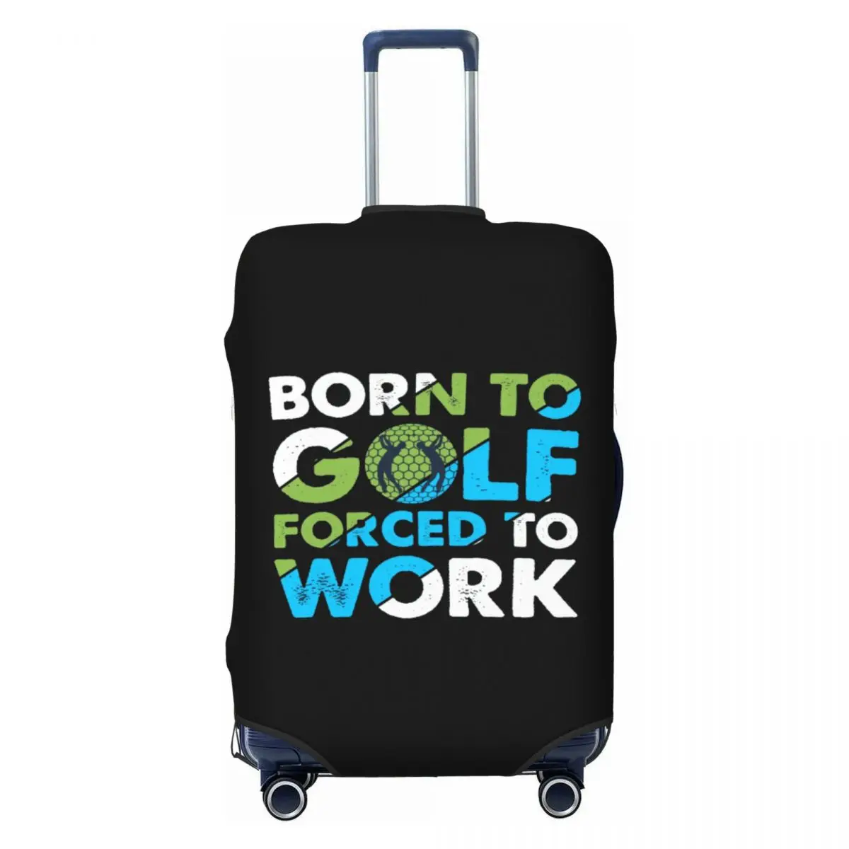 Custom Born To Golf Forced To Work Luggage Cover Elastic Travel Suitcase Protective Covers Fits 18-32 Inch
Custom Born To Golf Forced To Work Luggage Cover Elastic Travel Suitcase Protective Covers Fits 18-32 Inch