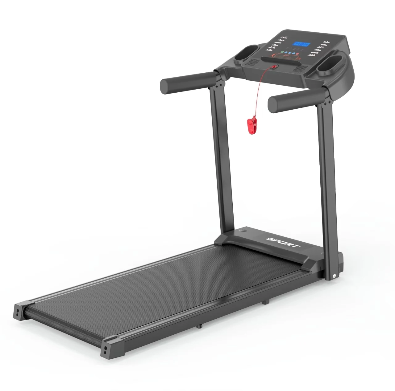 Home Gym Multifunction Horizontal Foldable Treadmill Portable with Shock Absorption Cup Holder Transport Wheels Electric Drive
Home Gym Multifunction Horizontal Foldable Treadmill Portable with Shock Absorption Cup Holder Transport Wheels Electric Drive