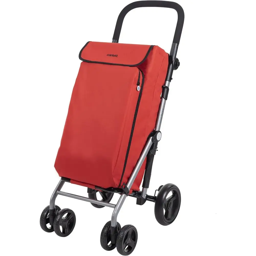 Collapsible 4-Wheel Shopping Cart with 48L Detachable Bag, 25kg Capacity, 10L Insulated Compartment, Adjustable Height Handle, S
Collapsible 4-Wheel Shopping Cart with 48L Detachable Bag, 25kg Capacity, 10L Insulated Compartment, Adjustable Height Handle, S