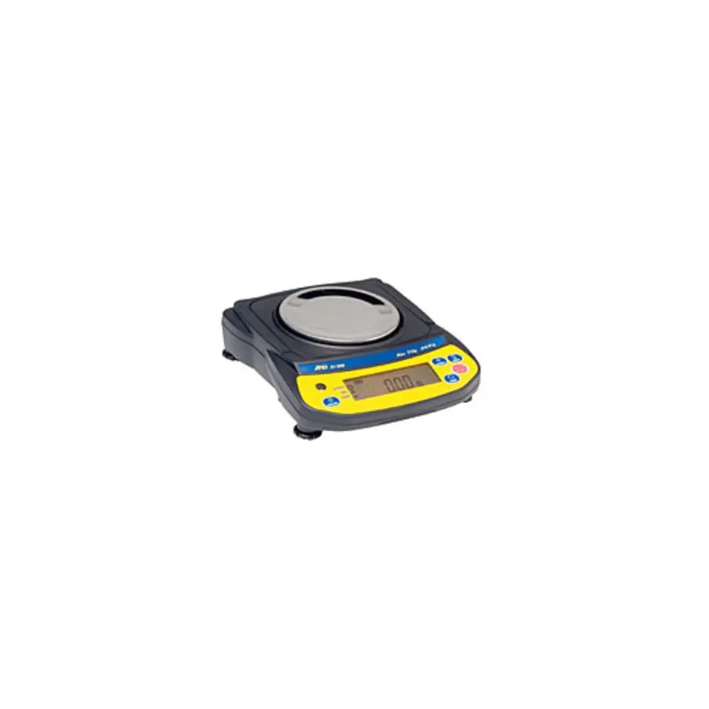 A&D Engineering EJ-120 Newton Compact Electronic Toploading Balance with LCD Display, 110mm Pan, +/-0.01g Linearity, 120g Capaci
A&D Engineering EJ-120 Newton Compact Electronic Toploading Balance with LCD Display, 110mm Pan, +/-0.01g Linearity, 120g Capaci